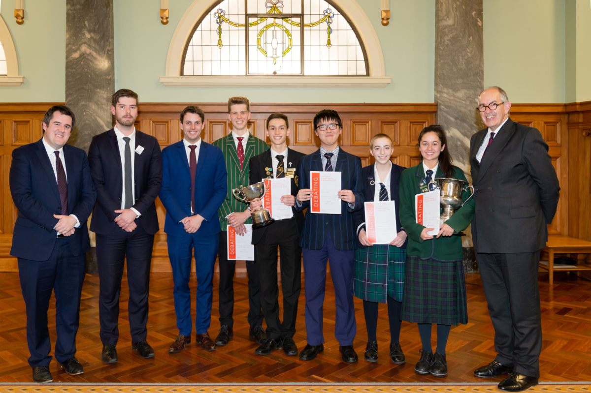 NZ Schools' Debating Championships 2018.  Photo credit: Stephen ACourt.  COPYRIGHT ©Stephen ACourt